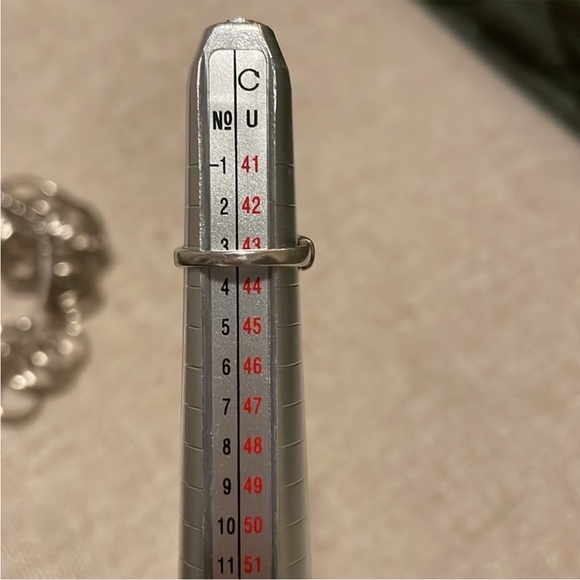 💐James Avery Sterling Silver Friendship Ring Sz 3 Retired - Picture 4 of 4